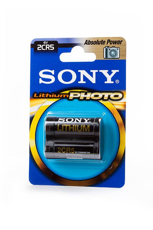 SONY Lithium PHOTO 2CR5-B1A 2CR5 BL1 - SONY Lithium PHOTO 2CR5-B1A 2CR5 BL1