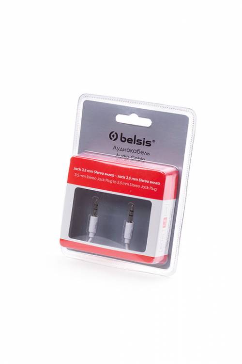 Belsis BGL 1103 Jack 3,5 mm Stereo вилка - Jack 3,5 mm Stereo вилка 1,5м белый BL1