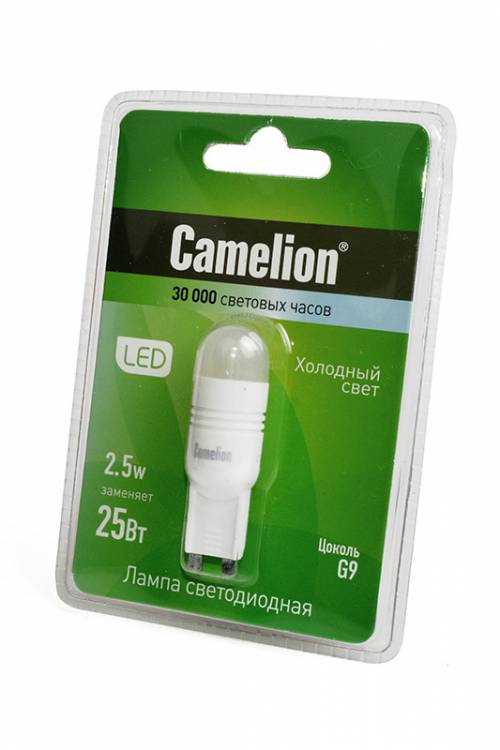Camelion LED2.5-G9/4500K/G9 2.5Вт 4500К BL1
