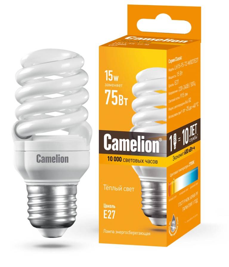 Camelion LH15-FS-T2-M/827/E27 MINI BL1 - Camelion LH15-FS-T2-M/827/E27 MINI BL1