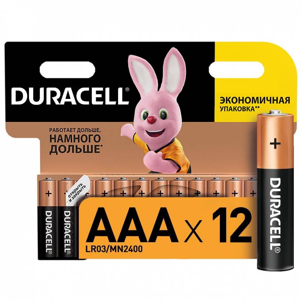 DURACELL LR03 BL12 - DURACELL LR03 BL12