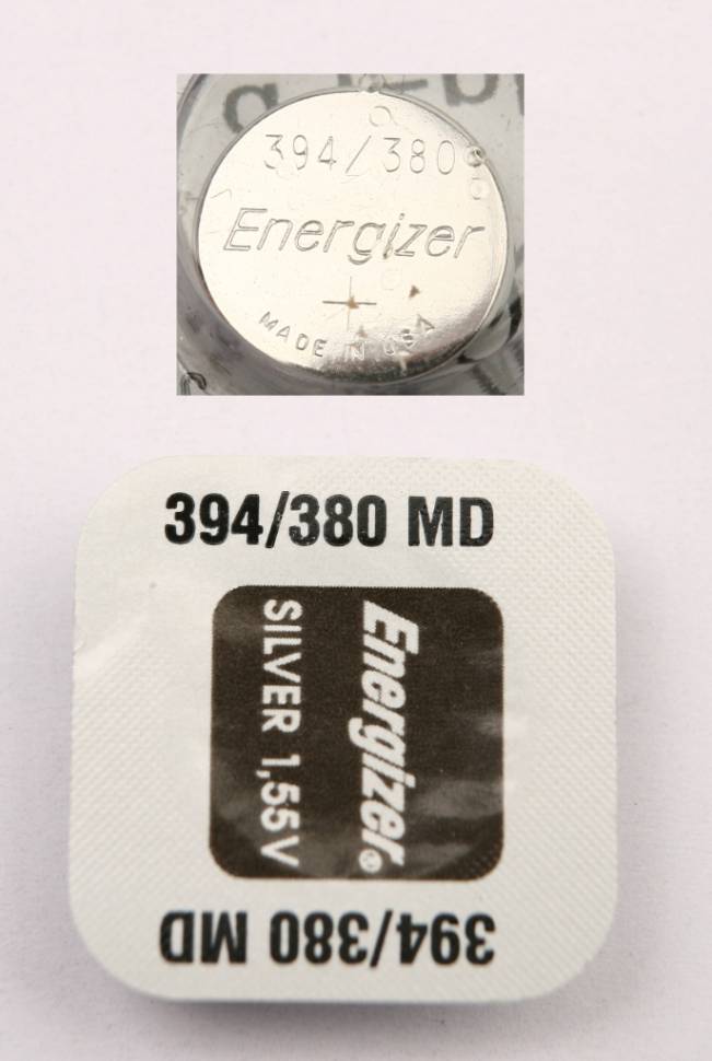 Energizer 394/380 MD - Energizer 394/380 MD