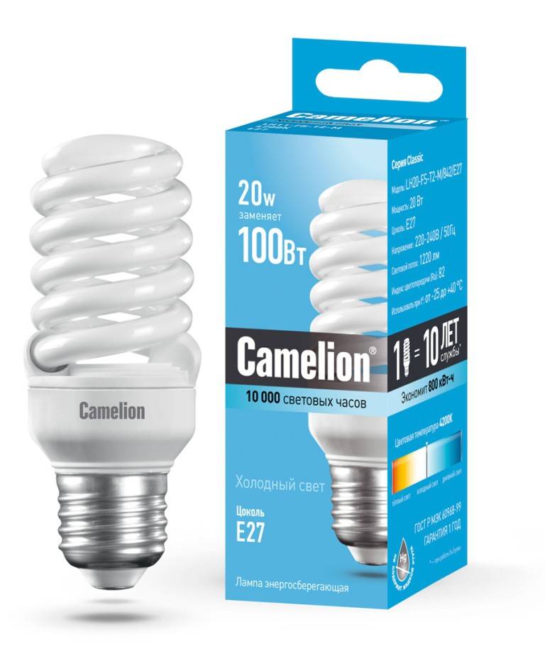 Camelion LH20-FS-T2-M/842/E27 MINI BL1 - Camelion LH20-FS-T2-M/842/E27 MINI BL1