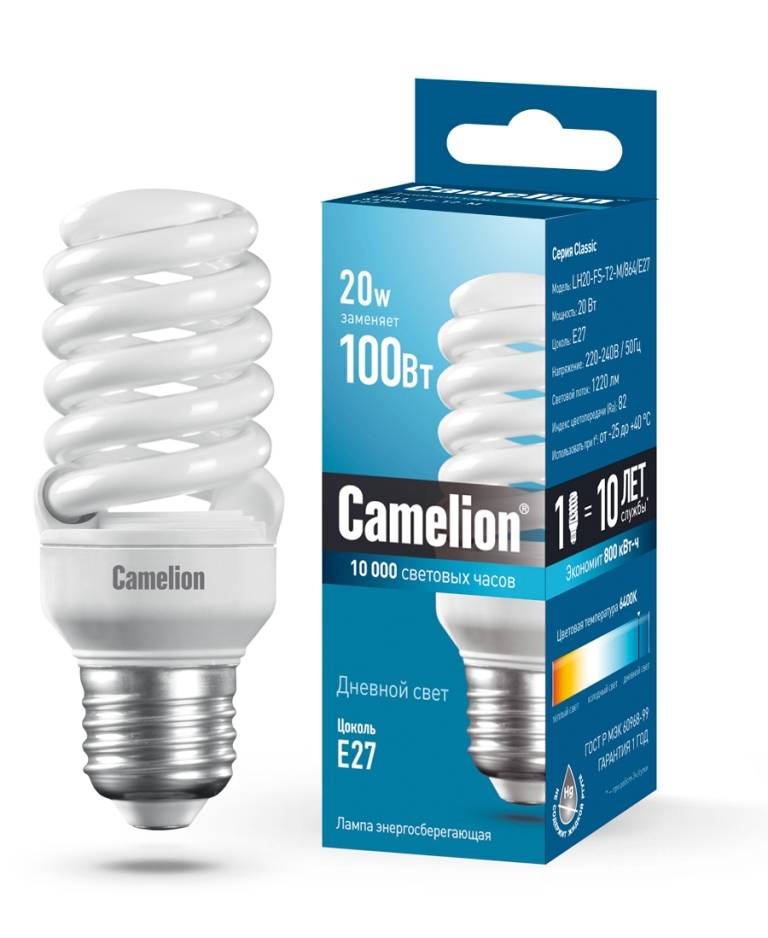 Camelion LH20-FS-T2-M/864/E27 MINI BL1 - Camelion LH20-FS-T2-M/864/E27 MINI BL1