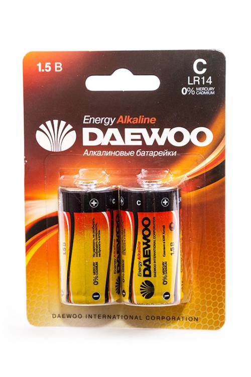 DAEWOO ENERGY Alkaline LR14EA-2B LR14 BL2