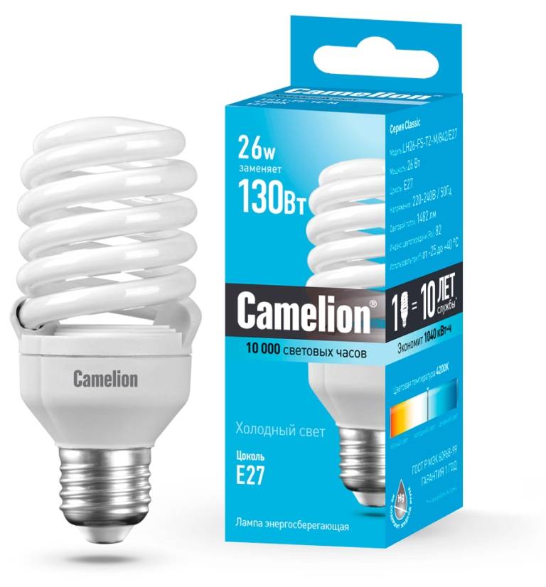 Camelion LH26-FS-T2-M/842/E27 MINI BL1 - Camelion LH26-FS-T2-M/842/E27 MINI BL1