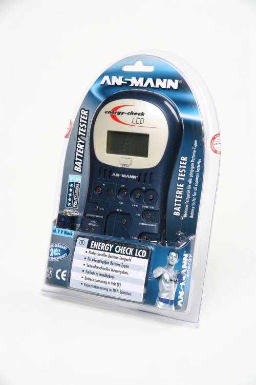 ANSMANN 4000392 Energy Check LCD BL1