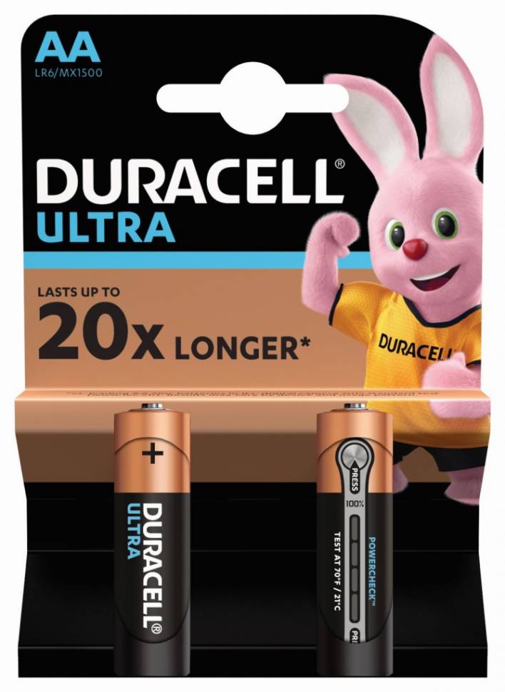 DURACELL ULTRA LR6 BL2 - DURACELL ULTRA LR6 BL2