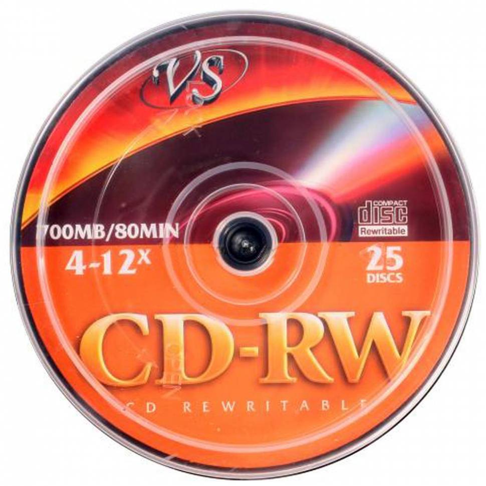 VS CD-RW 80 4-12x SL/5 - VS CD-RW 80 4-12x SL/5