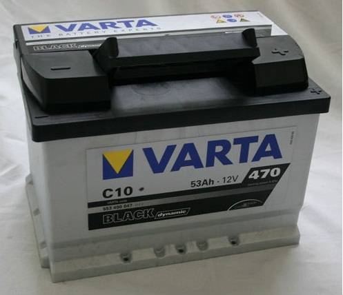Аккумулятор Varta Black Dynamic 53 Ач 470 A обратная пол. 553400 242*175*175