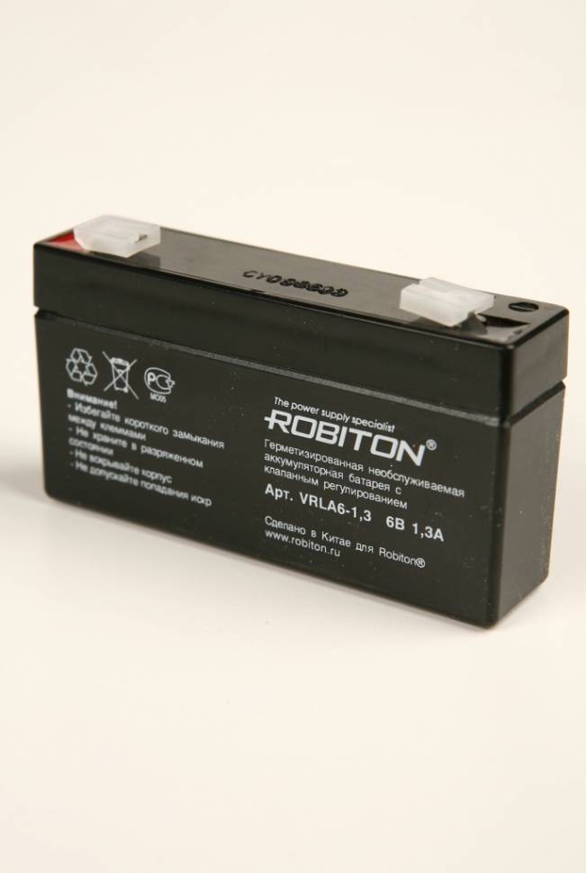 ROBITON VRLA6-1.3 - ROBITON VRLA6-1.3