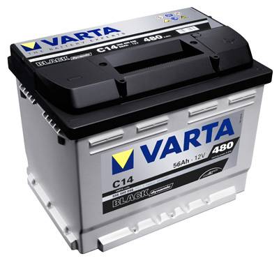 Аккумулятор Varta Black Dynamic 56 Ач 480 A обратная пол. С14 556400 242*175*190