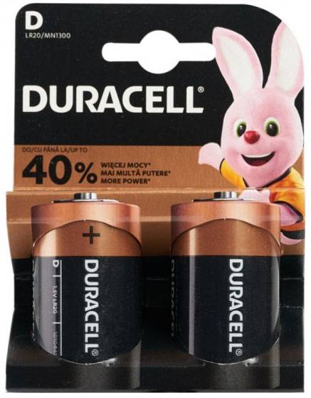 DURACELL LR20 BL2 - DURACELL LR20 BL2