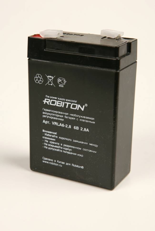 ROBITON VRLA6-2.8 - ROBITON VRLA6-2.8