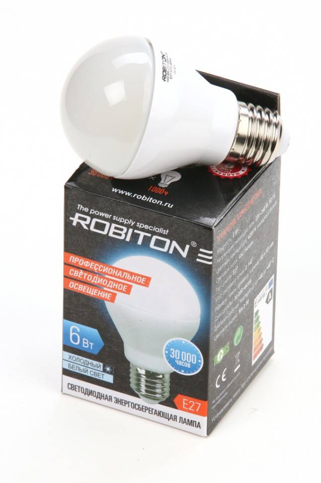 ROBITON LED A60-6W-4200K-E27 BL1 - ROBITON LED A60-6W-4200K-E27 BL1