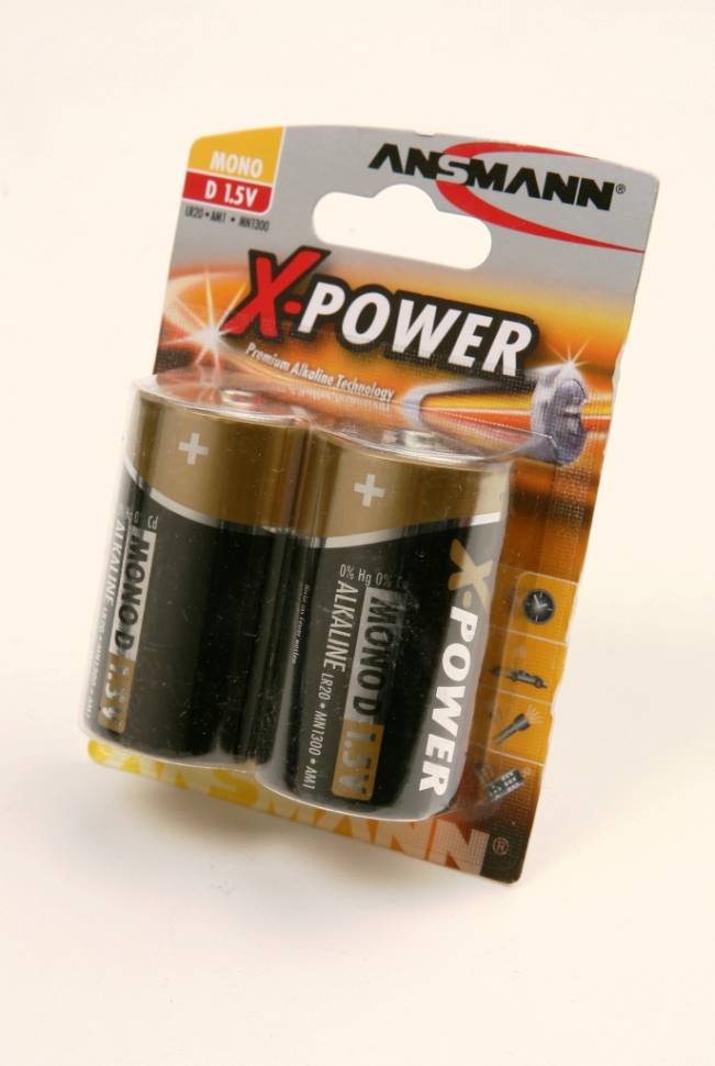 ANSMANN X-POWER 5015633 LR20 BL2 - ANSMANN X-POWER 5015633 LR20 BL2