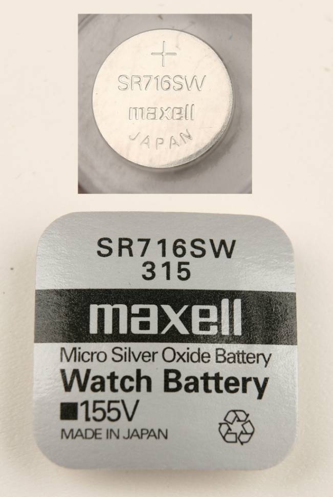 MAXELL SR716SW   315 - MAXELL SR716SW   315