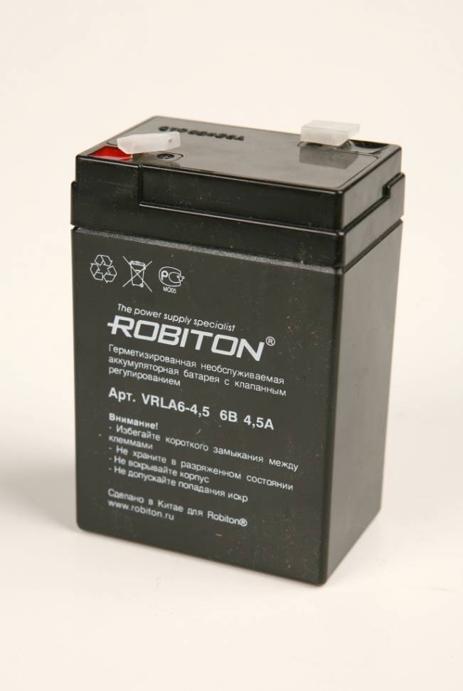 ROBITON VRLA6-4.5 - ROBITON VRLA6-4.5
