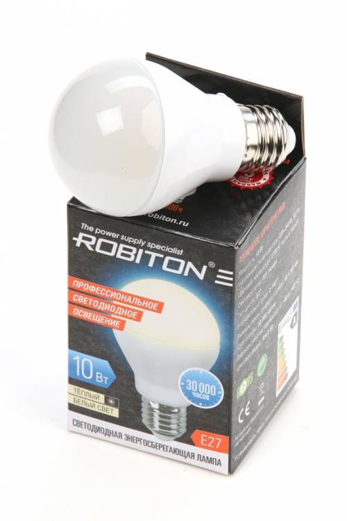 ROBITON LED A60-10W-2700K-E27 BL1
