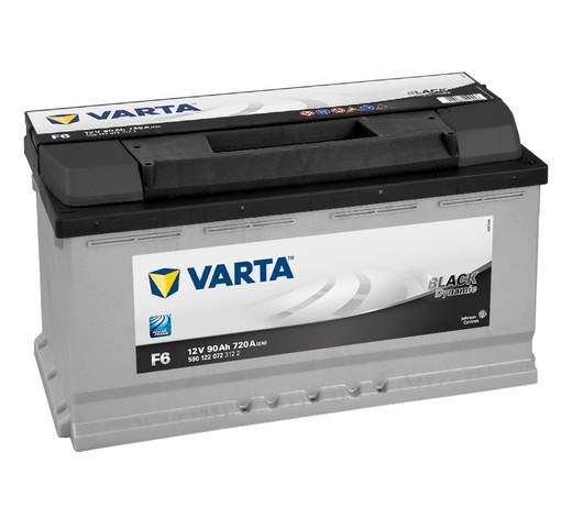 Аккумулятор Varta Black Dynamic 90 Ач 720 A обратная пол. 590122 353*175*190
