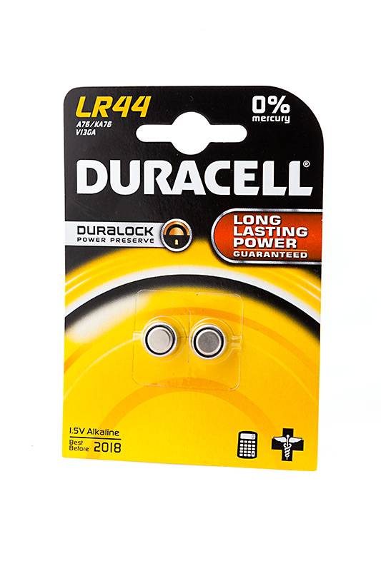 DURACELL DURALOCK LR44 BL2 - DURACELL DURALOCK LR44 BL2