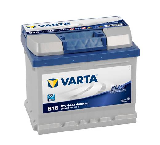 Аккумулятор Varta Blue Dynamic 44 Ач 440 A обратная пол. B18 544402 207*175*175 - Аккумулятор Varta Blue Dynamic 44 Ач 440 A обратная пол. B18 544402 207*175*175