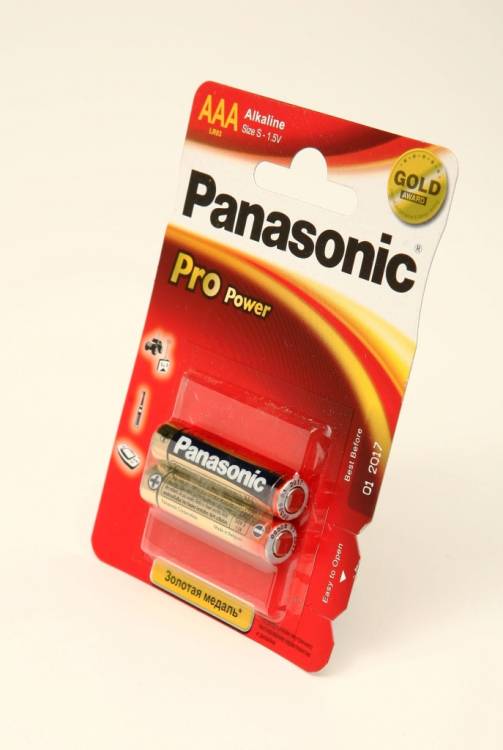 Panasonic Pro Power LR03PPG/2BP LR03 BL2