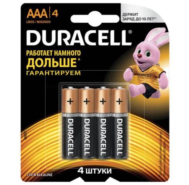 DURACELL LR03 BL4 - DURACELL LR03 BL4