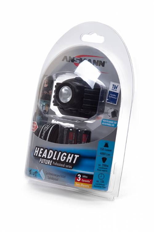 ANSMANN Headlight FUTURE LED 3AAA BL1