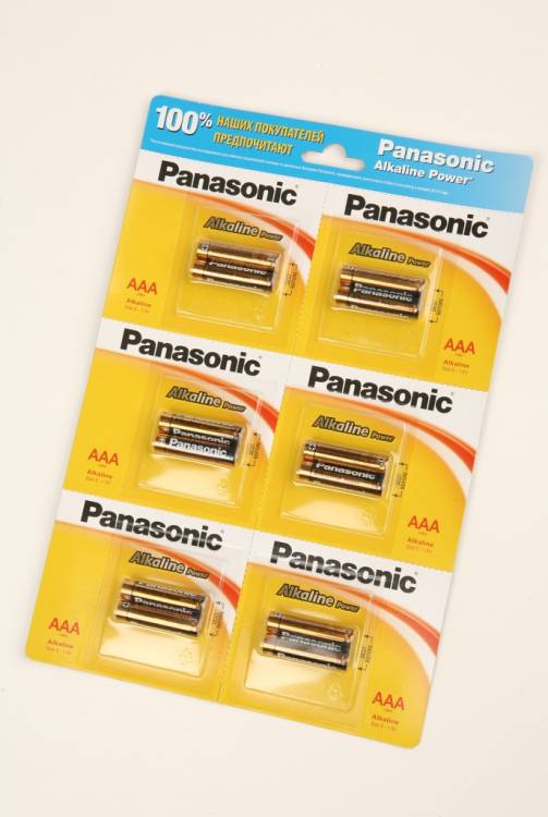 Panasonic Alkaline Power LR03APB/12BP RU LR03 BL12