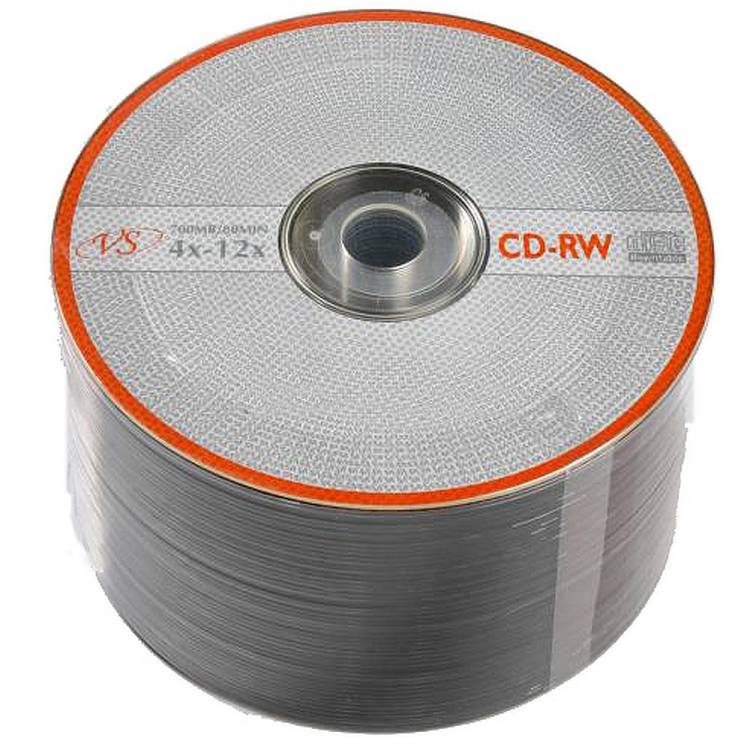 VS CD-RW 80 4-12x Bulk/50