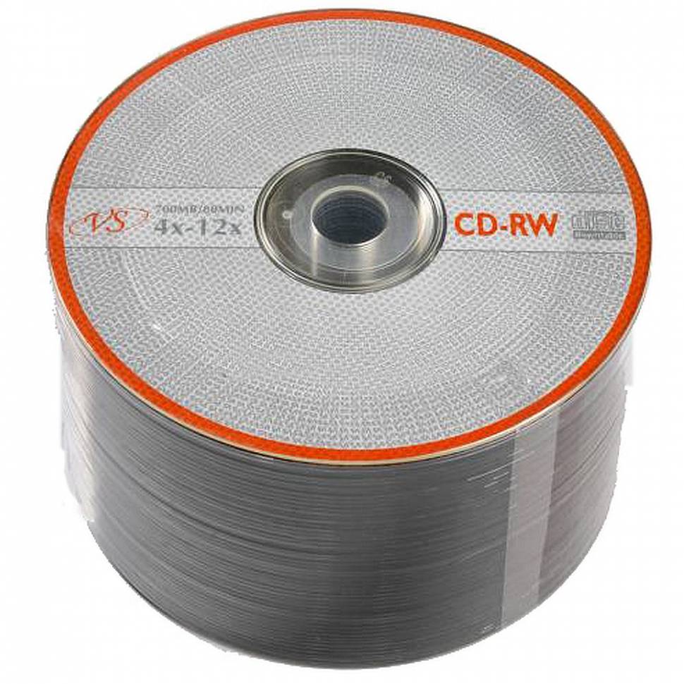 VS CD-RW 80 4-12x Bulk/50 - VS CD-RW 80 4-12x Bulk/50