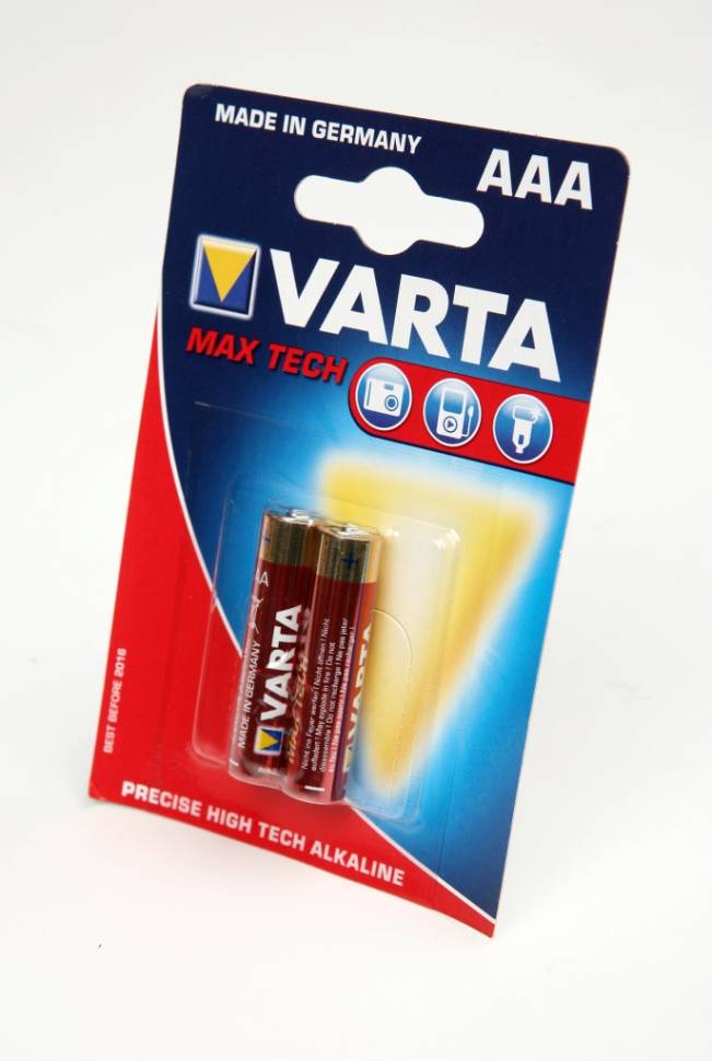 VARTA MAX TECH 4703 LR03 BL2 - VARTA MAX TECH 4703 LR03 BL2