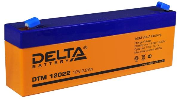 Аккумулятор DELTA DTM 12022 - Аккумулятор DELTA DTM 12022